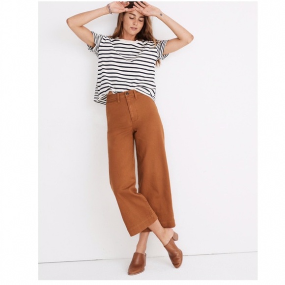 Madewell Pants - Madewell High waist Emmett Wide Leg 25/26